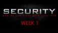Security : Week 1